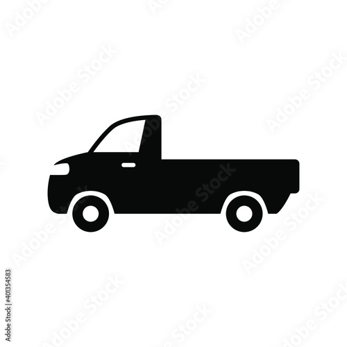 Pickup truck icon © Minh Do