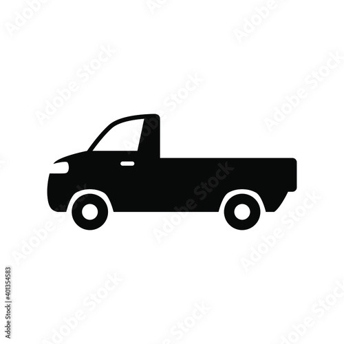 Pickup truck icon