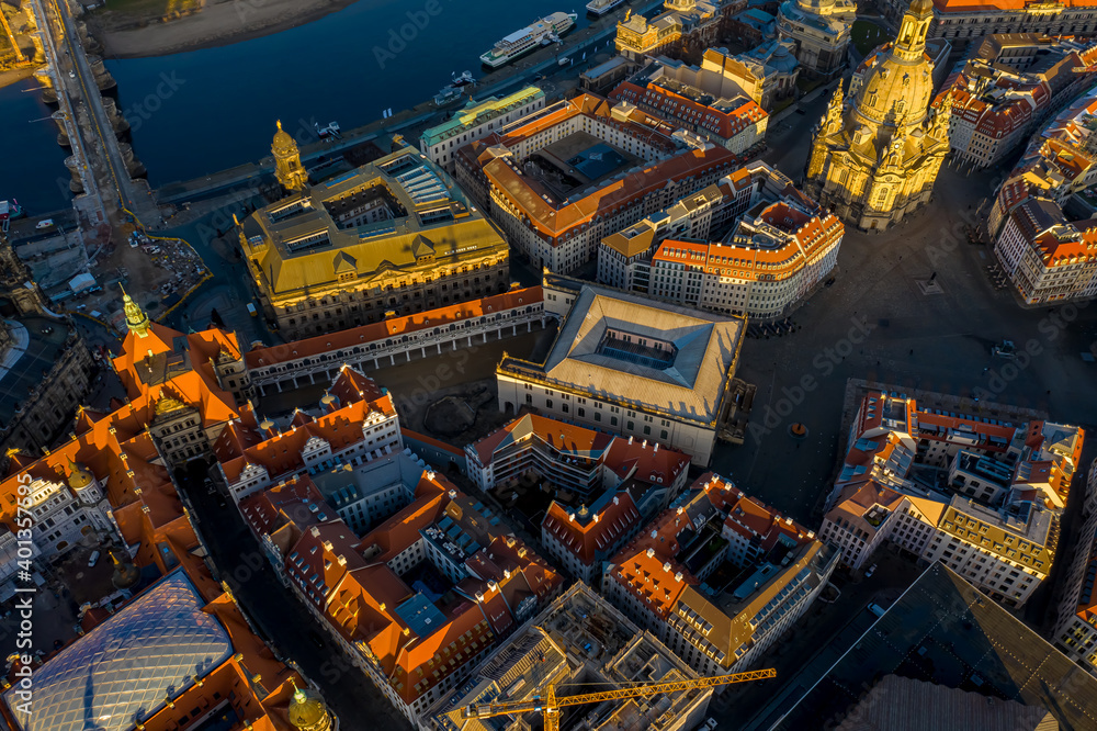 Dresden aus der Luft | Luftbilder von Dresden in Sachsen