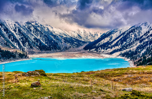 The Big Almaty Lake, Kazakhstan