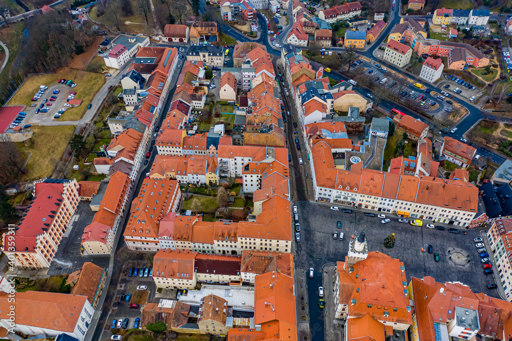 Löbau Luftbilder | Hochauflösende Luftbilder von Löbau  | Drohnenaufnahmen von Löbau in Sachsen