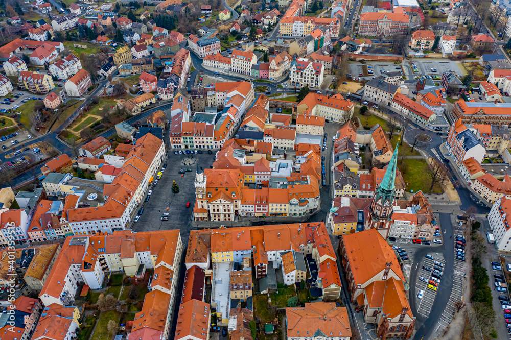 Löbau Luftbilder | Hochauflösende Luftbilder von Löbau  | Drohnenaufnahmen von Löbau in Sachsen