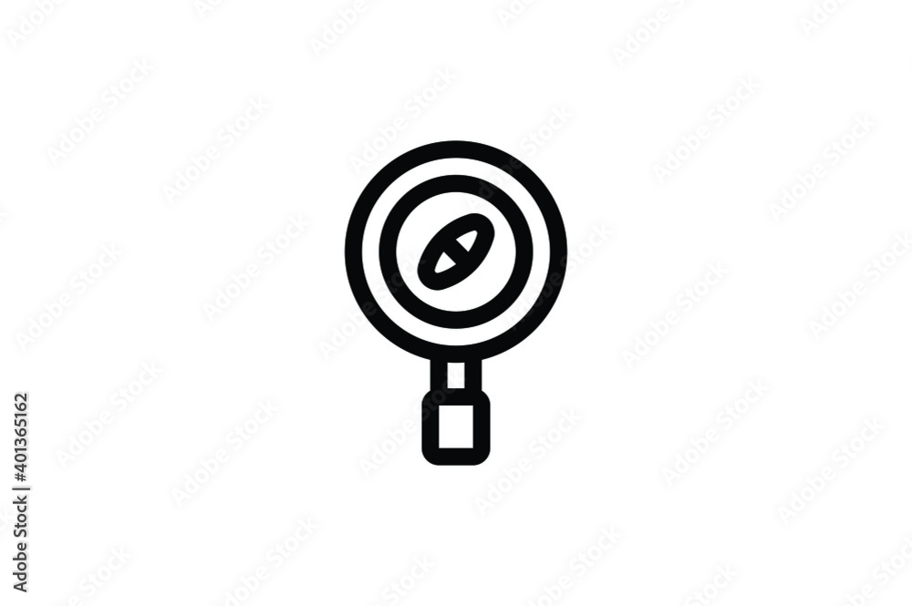 Pharmacy Outline Icon - Sign Board Pharmacy Outline Icon - Sign Board