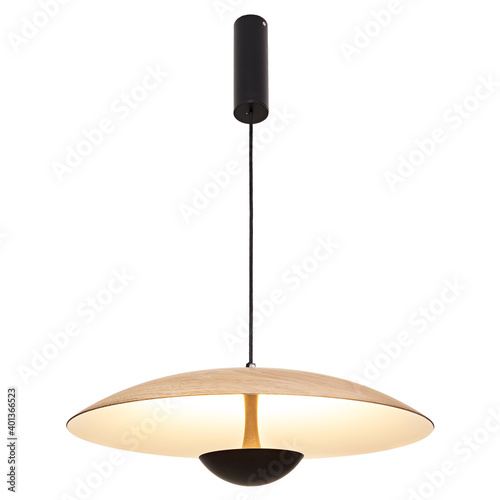 Chandelier in vintage style isolated on white background