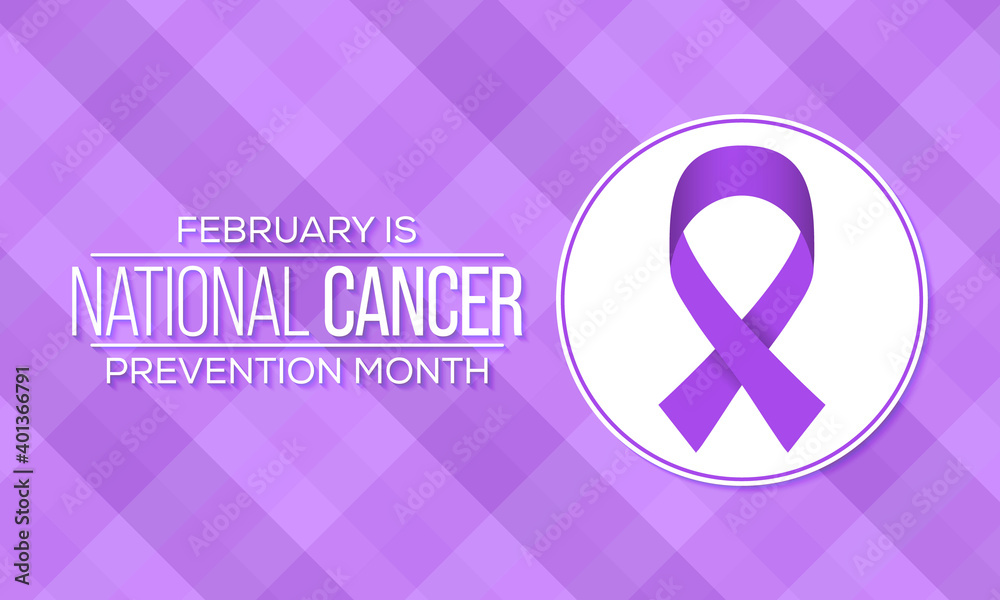 Vector illustration on the theme of National Cancer Prevention month observed each year during February. Vector illustration on the theme of National Cancer Prevention month observed each year during February.