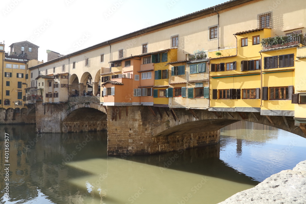 Naklejka premium Florence - Old bridge