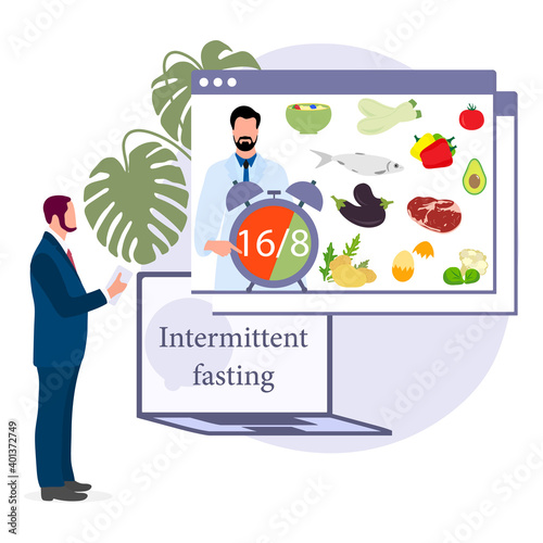 People Online Intermittent Fasting method Diet