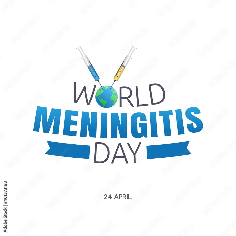 World Meningitis Day Vector Illustration. Suitable for greeting card