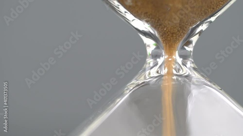 Time and hourglass