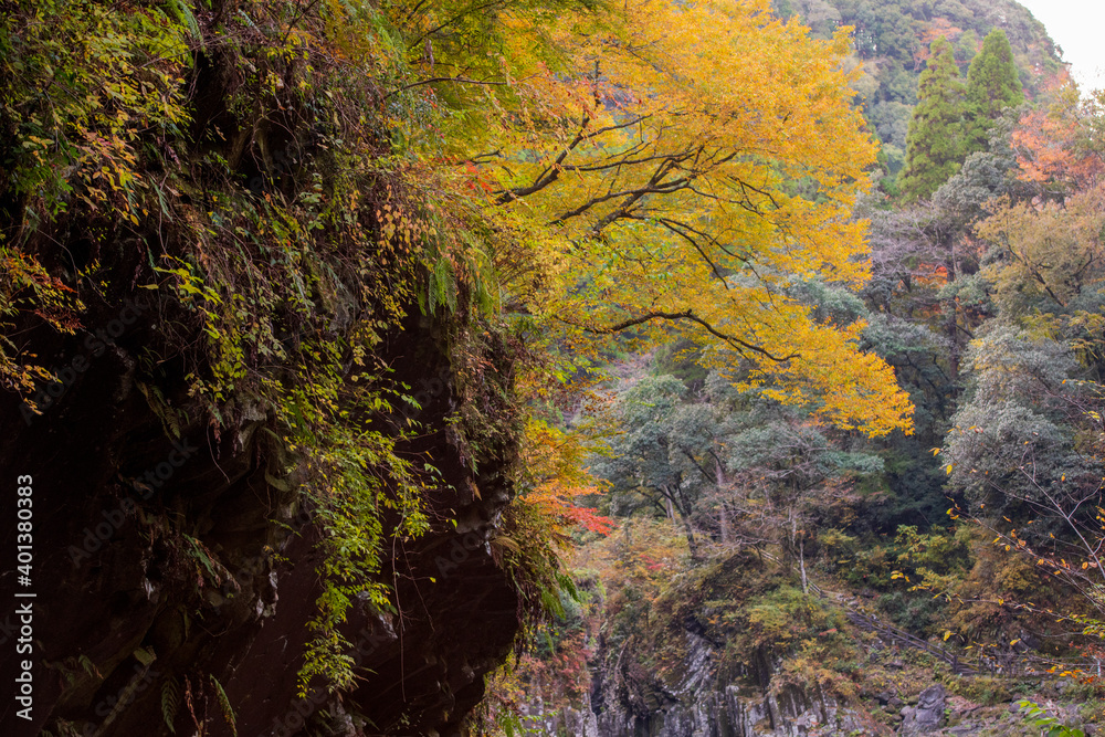 秋の高千穂峡