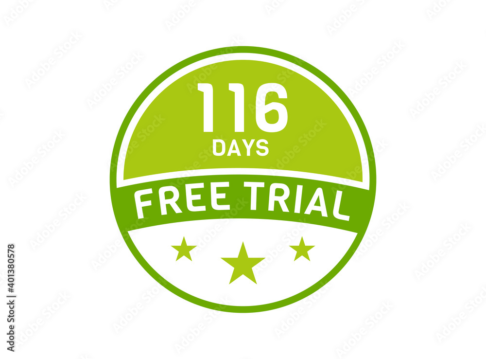 116 days free trial. 116 day Free trial badges 116 days free trial. 116 day Free trial badges