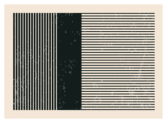 Papier peint photo Minimaliste art Création graphique minimaliste aux lignes douces  © C Design Studio