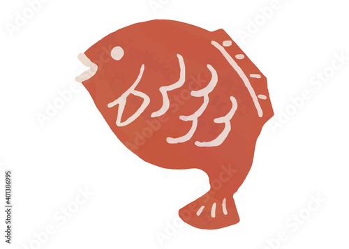 鯛　イラスト