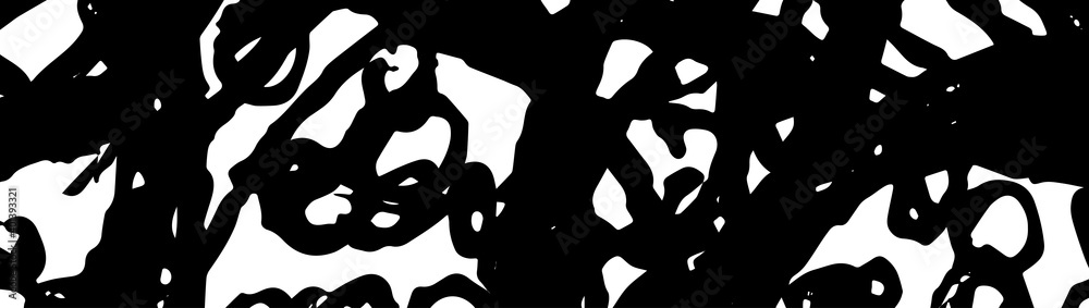 Grunge black and white vector background. Monochrome chaos texture Grunge black and white vector background. Monochrome chaos texture