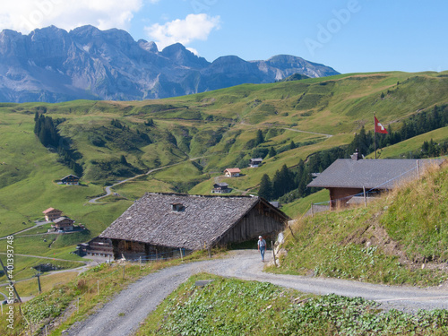 col des chesery,vaud,swiss photo