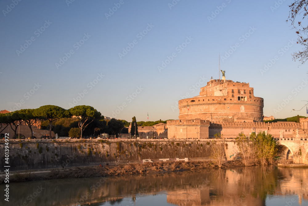Castel Sant'Angelo in Rome, Italy.
Castel Sant'Angelo in Rome, Italy.