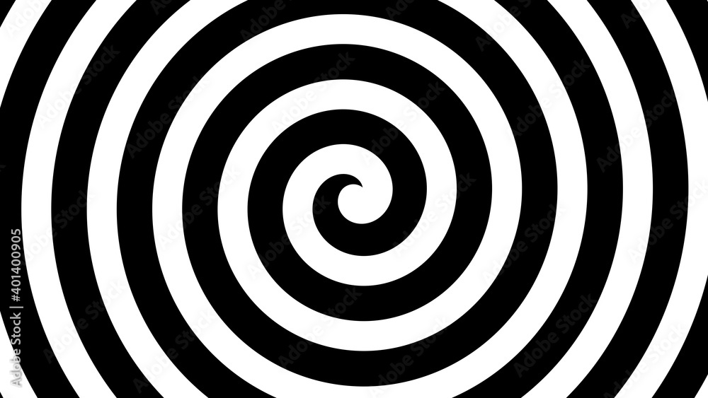 Fototapeta premium Hypnosis Spiral, concept for hypnosis, unconscious