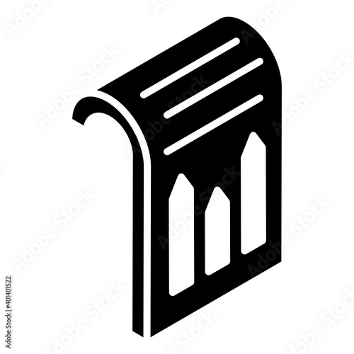 
Upward arrows on folded paper denoting concept of growth report icon

Upward arrows on folded paper denoting concept of growth report icon
