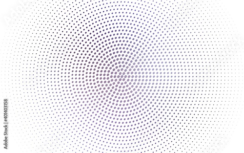 DARK BLUE vector illustration which consist of circles. Dotted gradient design for your business. Creative geometric background in halftone style with colored spots.