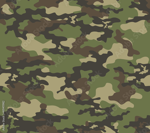  Camouflage vector pattern seamless modern design on textiles.