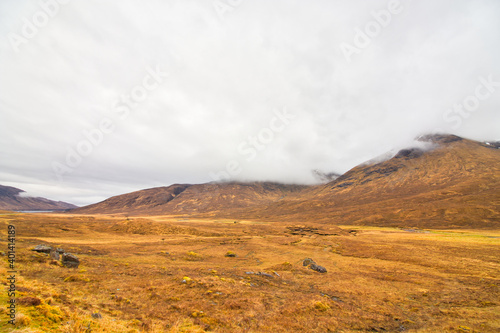 rural scene in the highlands of scotland after the winter © AdobeTim82