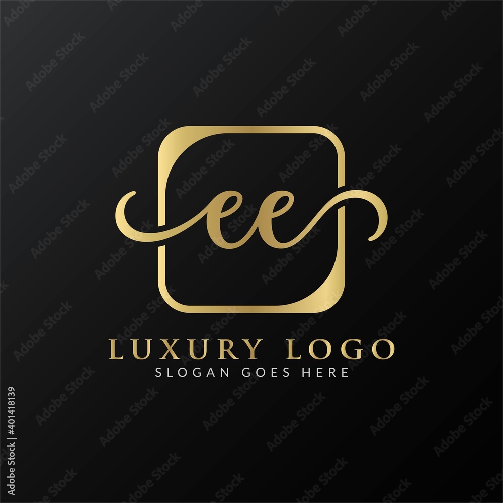 Initial EE Letter Logo Creative Modern Typography Vector Template. Creative Abstract Letter EE Logo Design Initial EE Letter Logo Creative Modern Typography Vector Template. Creative Abstract Letter EE Logo Design
