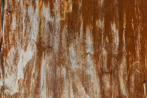 Texture of old painted rust...