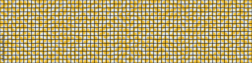 Fototapeta premium Abstract Geometric Pattern generative computational art illustration