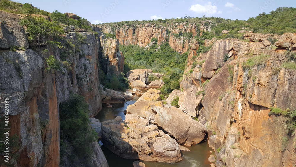 Bourke's Luck Potholes in South Africa