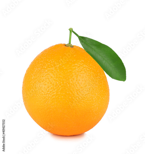 Orange isolated on white background, clipping path