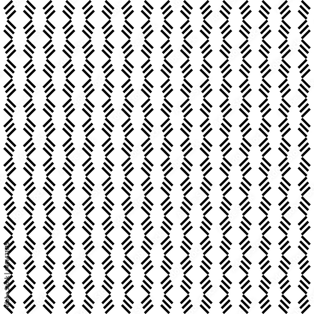 Seamless pattern. Diagonal lines background. Linear ornament. Angled stripes motif. Slanted dashes image. Striped backdrop. Tilted strokes wallpaper. Digital paper, textile print. Vector illustration