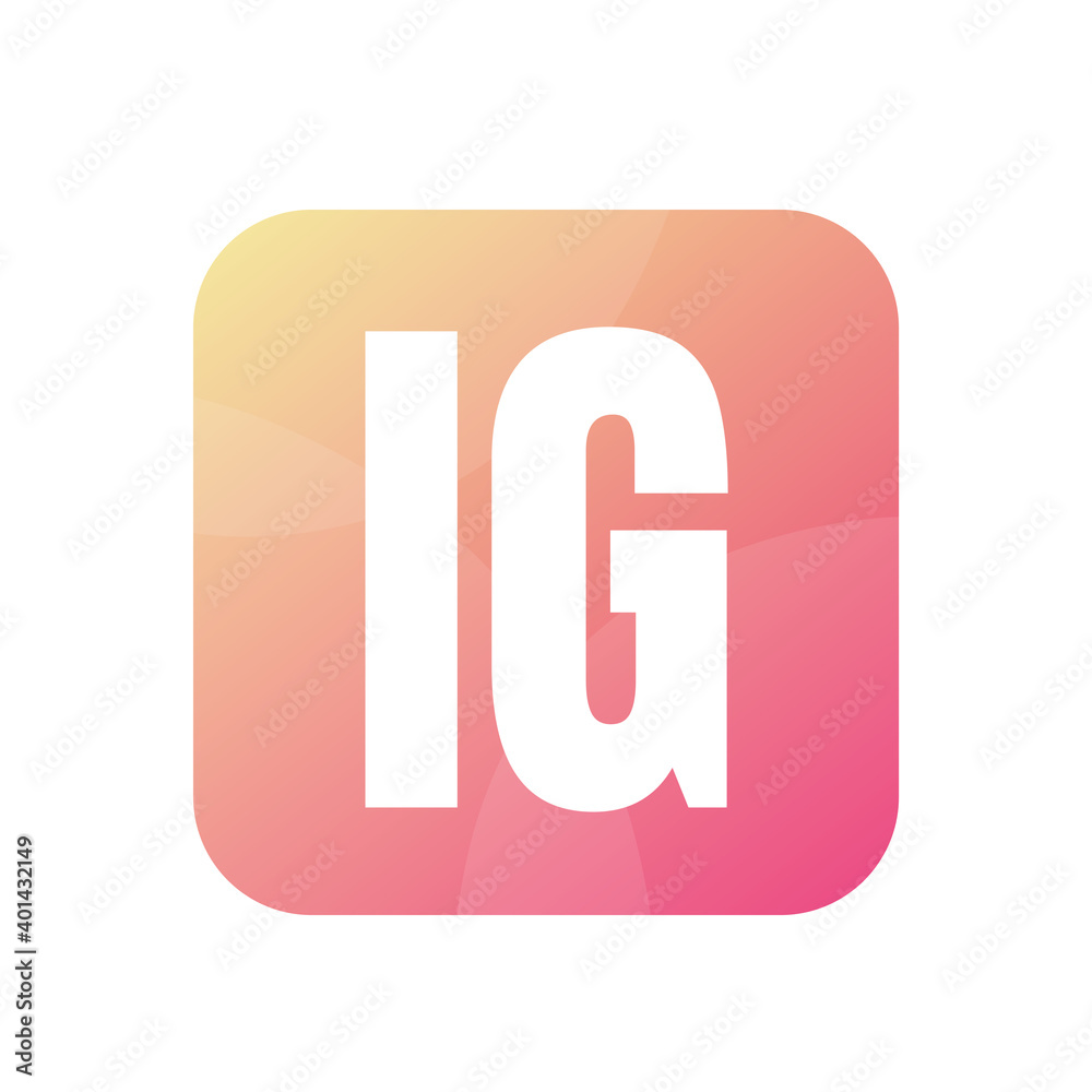 IG Letter Logo Design With Simple style IG Letter Logo Design With Simple style