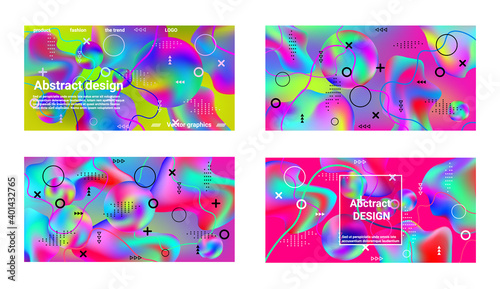 Abstract covers. Vector pattern