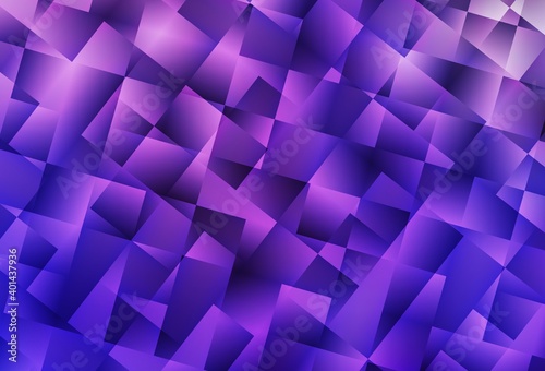 Light Purple  Pink vector abstract polygonal pattern.