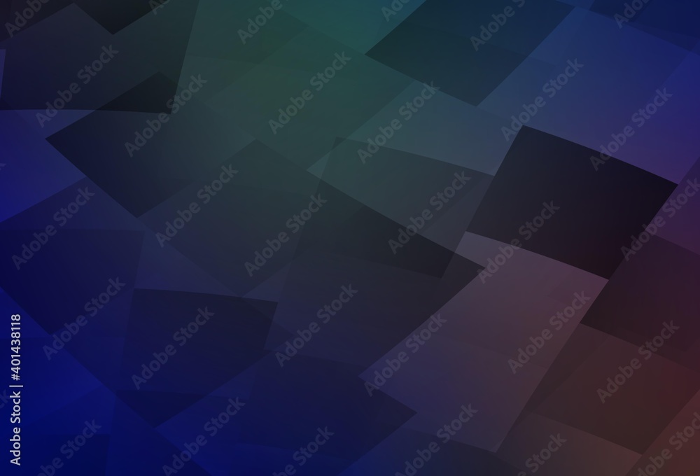 Light Blue, Red vector background in polygonal style. Light Blue, Red vector background in polygonal style.