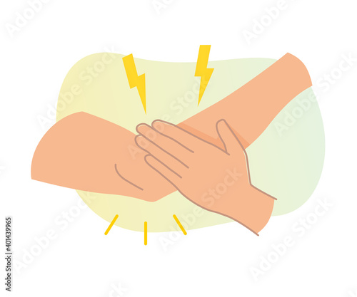 Elbow Joint Pain - Arthritis - Icon