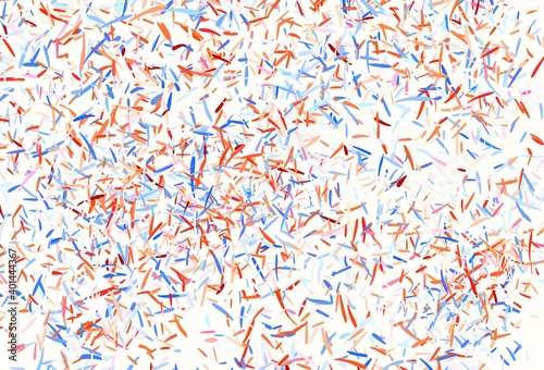 Light Pink vector texture with colored lines.