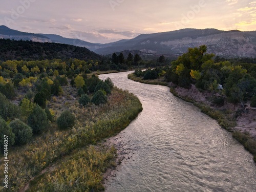 Rio Chama River Valley in New Mexico