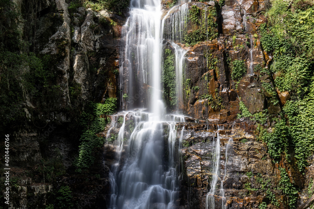 Obraz premium Middle section of Minnamurra Falls, NSW, Australia.