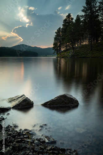 Behind the clouds at Sheriden photo