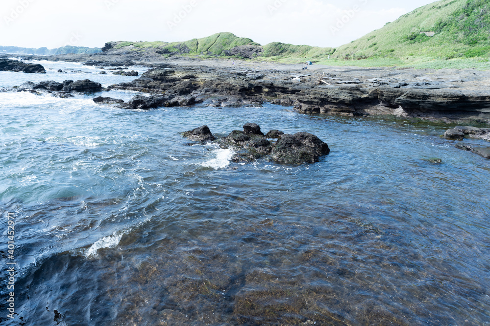 Naklejka premium 浅瀬