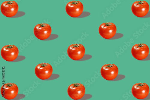 textured background of ripe red tomatoes