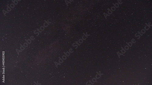 Sky view with Milkyway galaxy