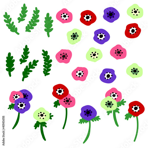 アネモネのお花セット