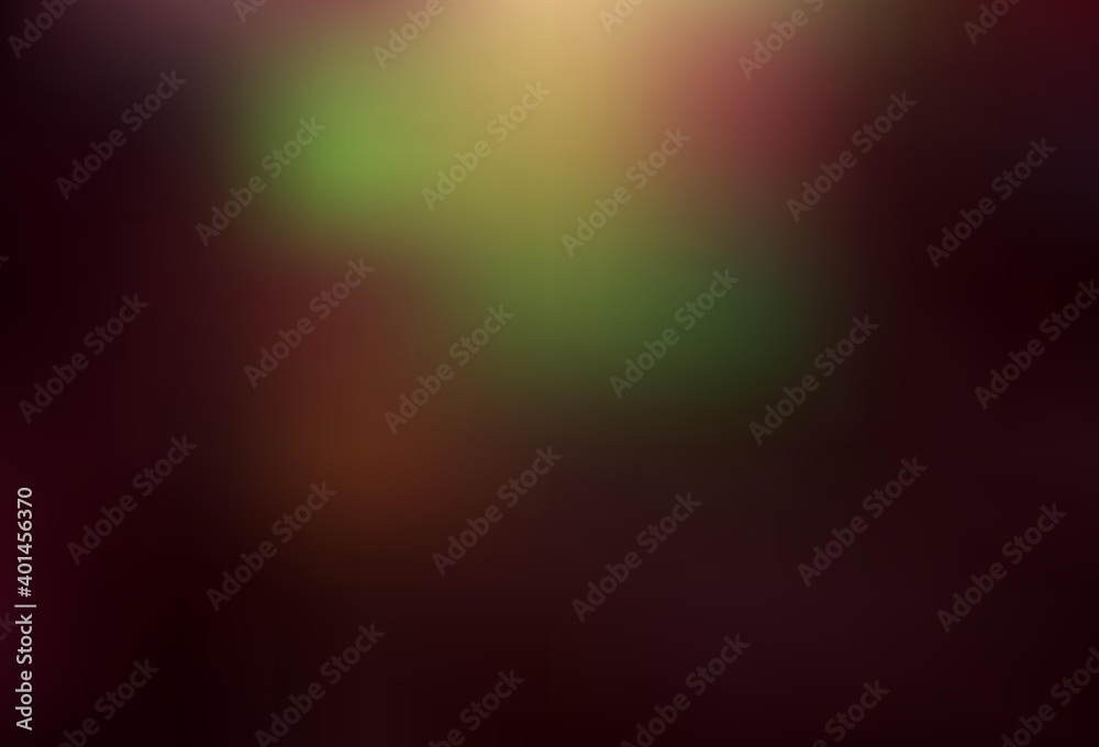 Obraz premium Light Red, Yellow vector abstract blurred background.
