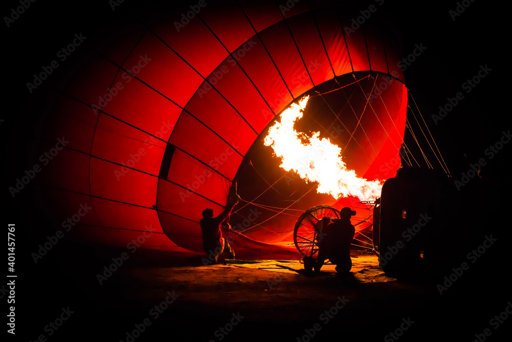 Obraz premium hot air balloon