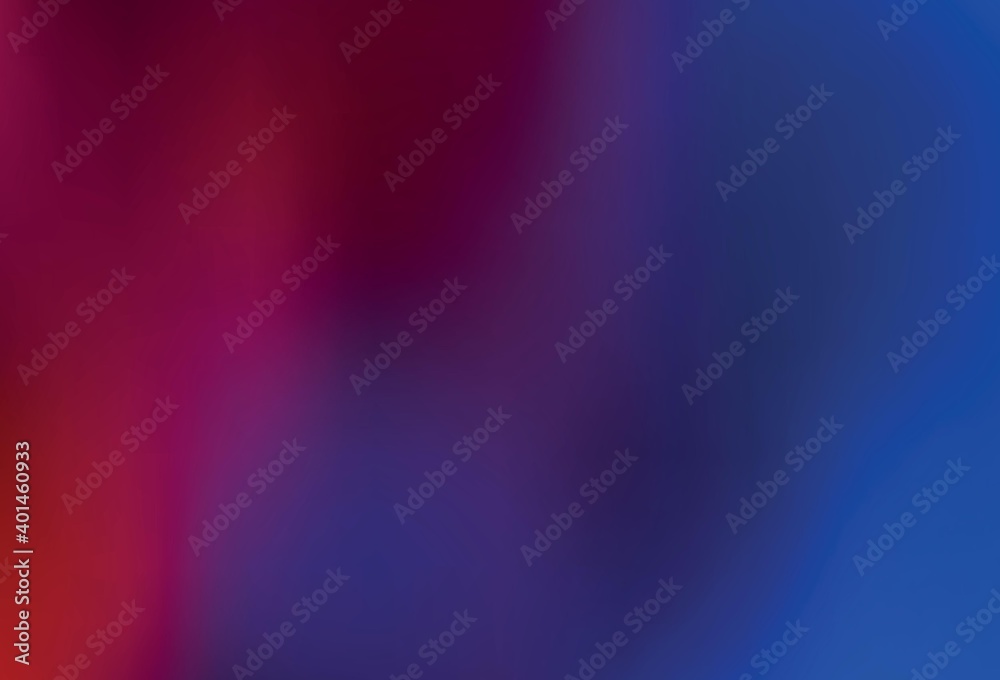 Dark Blue, Red vector blurred background. Dark Blue, Red vector blurred background.