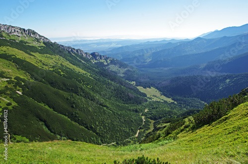 Chodzenie po g  rach Tatrach