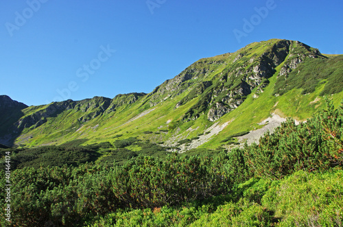 Chodzenie po górach Tatrach