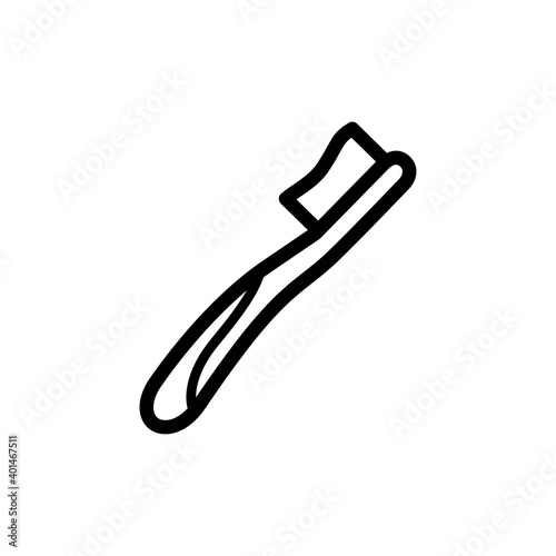 toothbrush icon, vector, design trendy